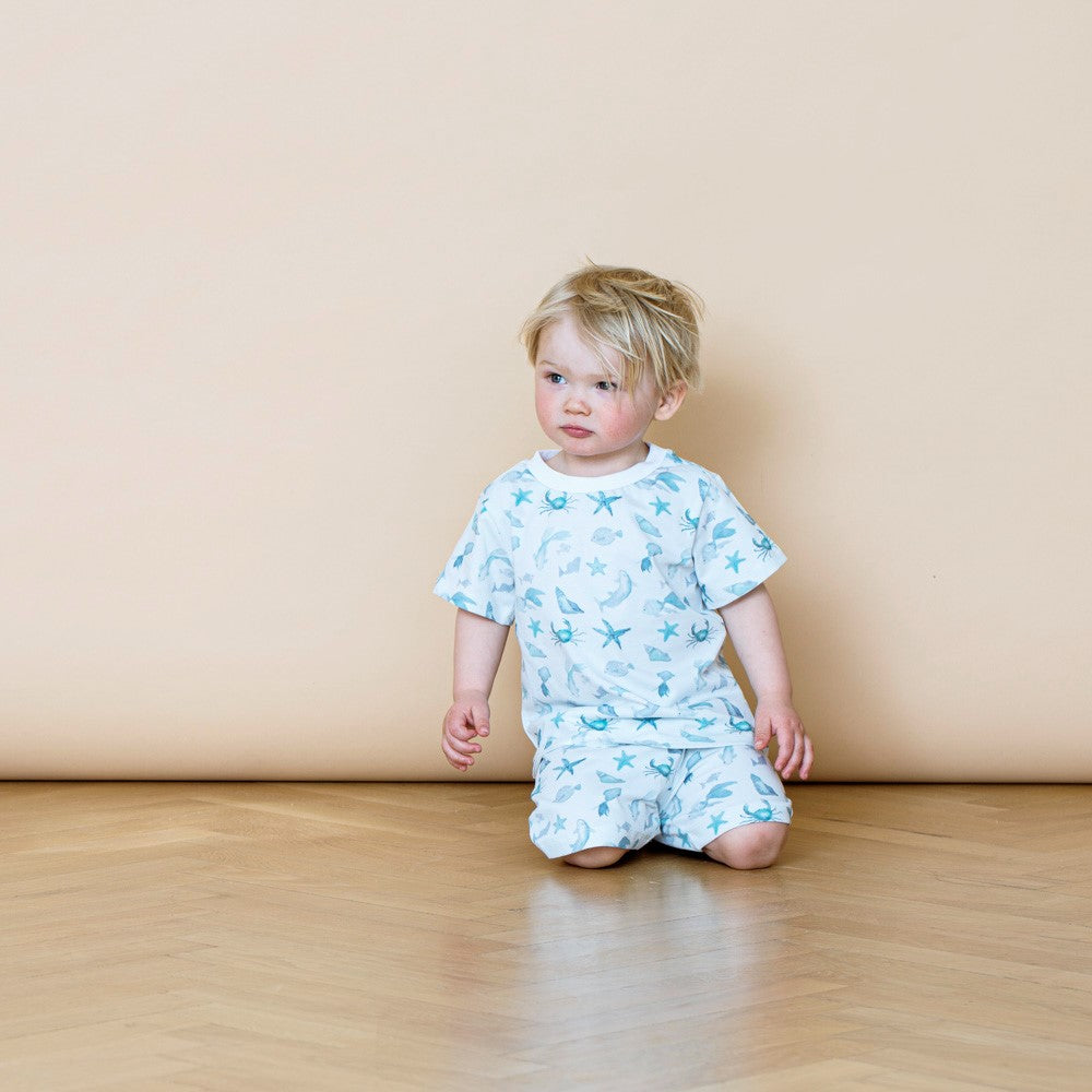 Kort pyjamasset