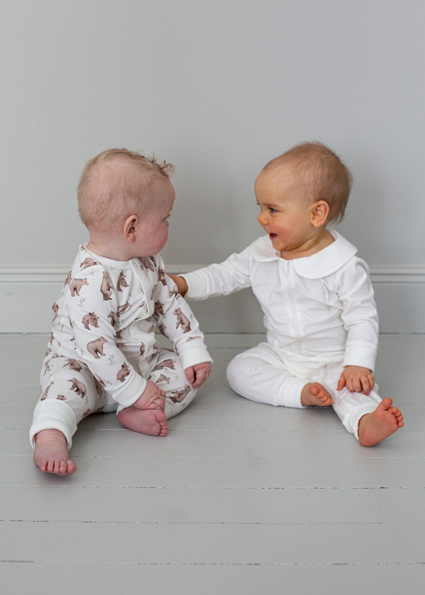 Pajamas for baby with bears