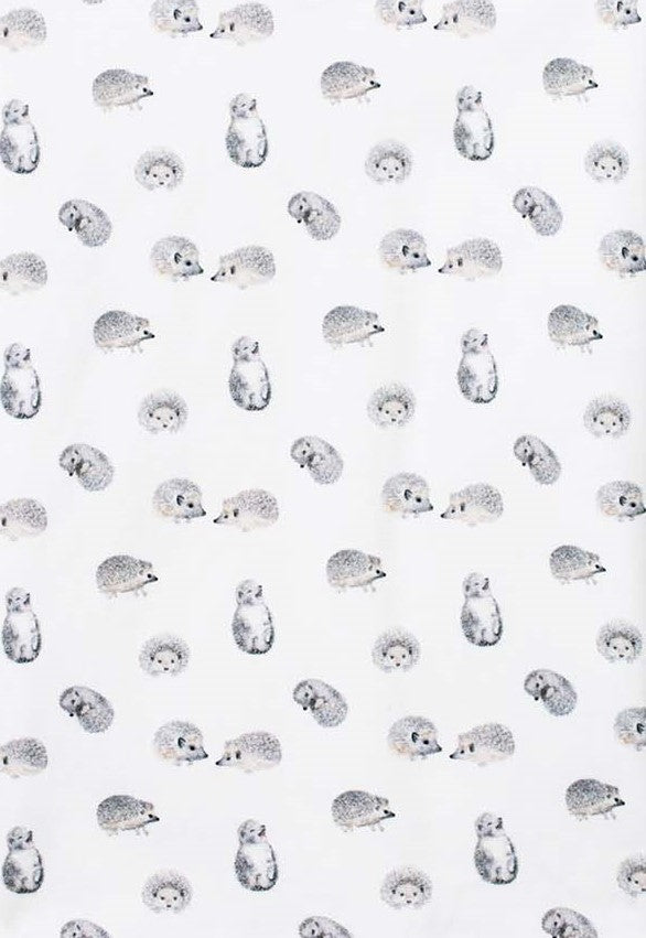 Pajamas with hedgehogs in organic cotton