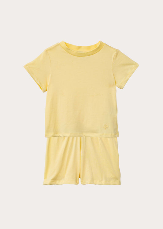 Kort pyjamasset i mjuk modalmix