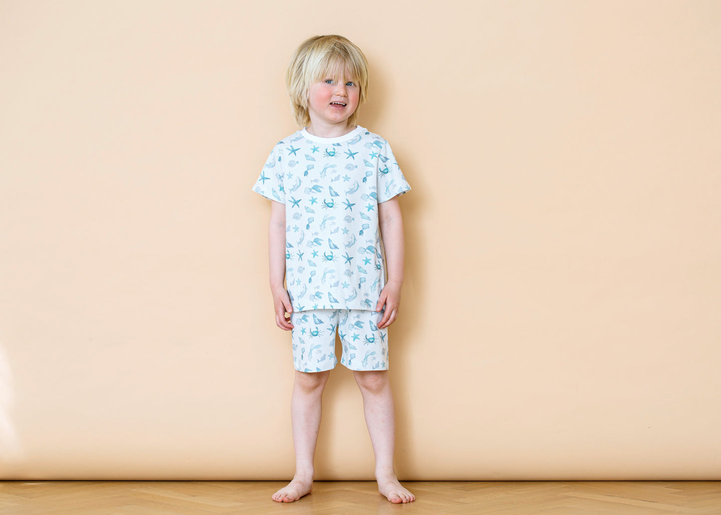 Kort pyjamasset