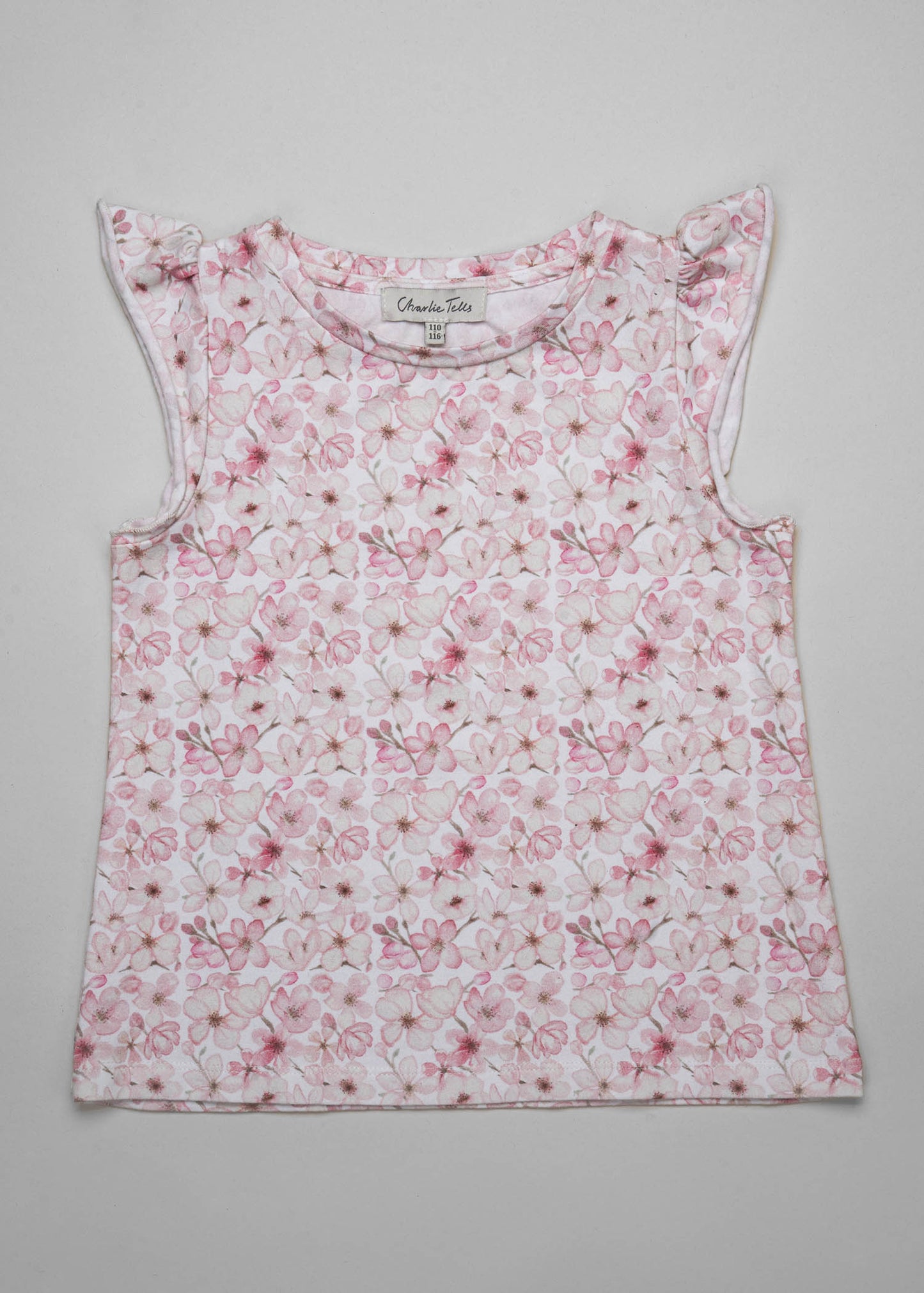 2-piece summer set with cherry blossoms