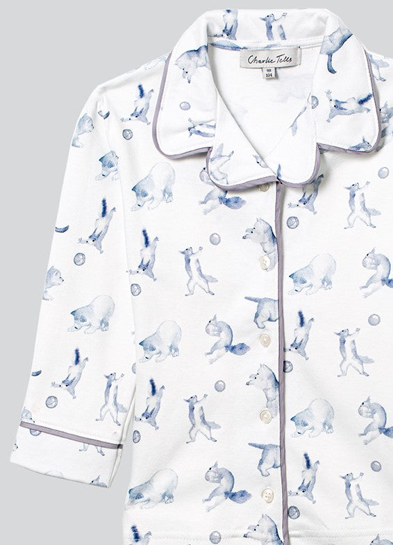Pyjamas i ekologisk bomull