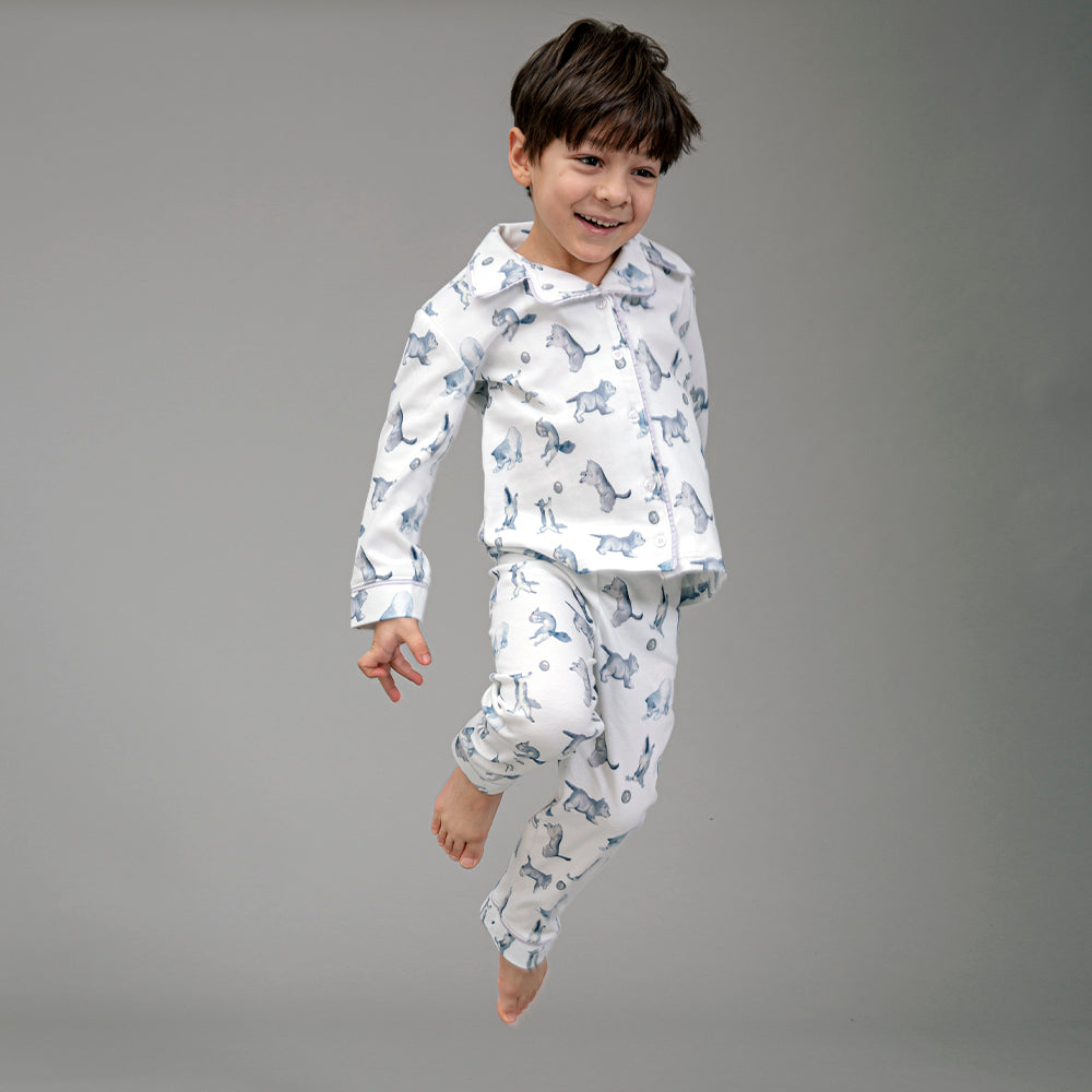 Pyjamas i ekologisk bomull