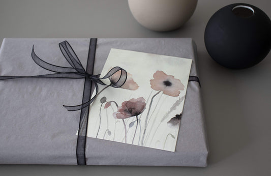 Vykort Vallmo på ängen Postcard