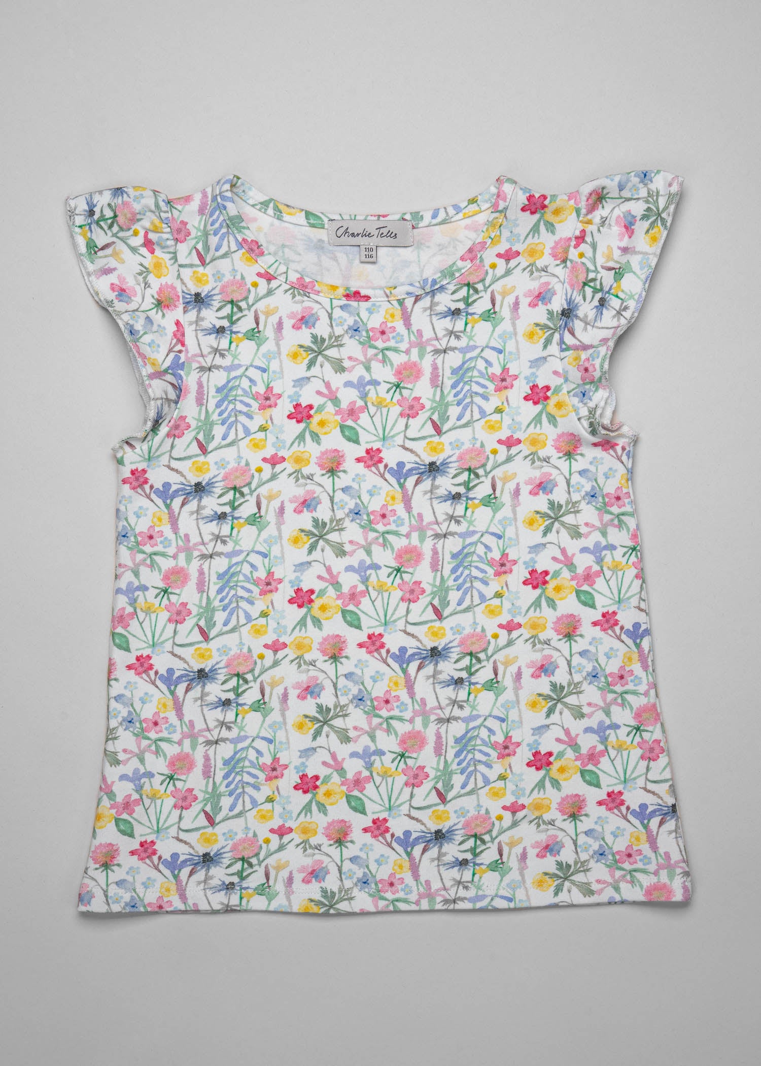 2-delat set med ängsblommor sommarset