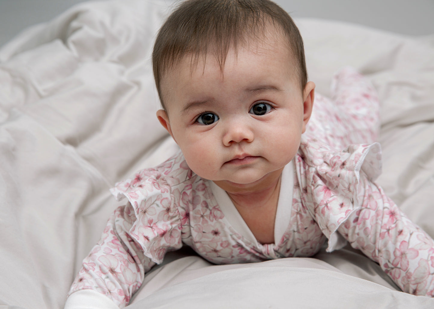 Pajamas with feet for baby