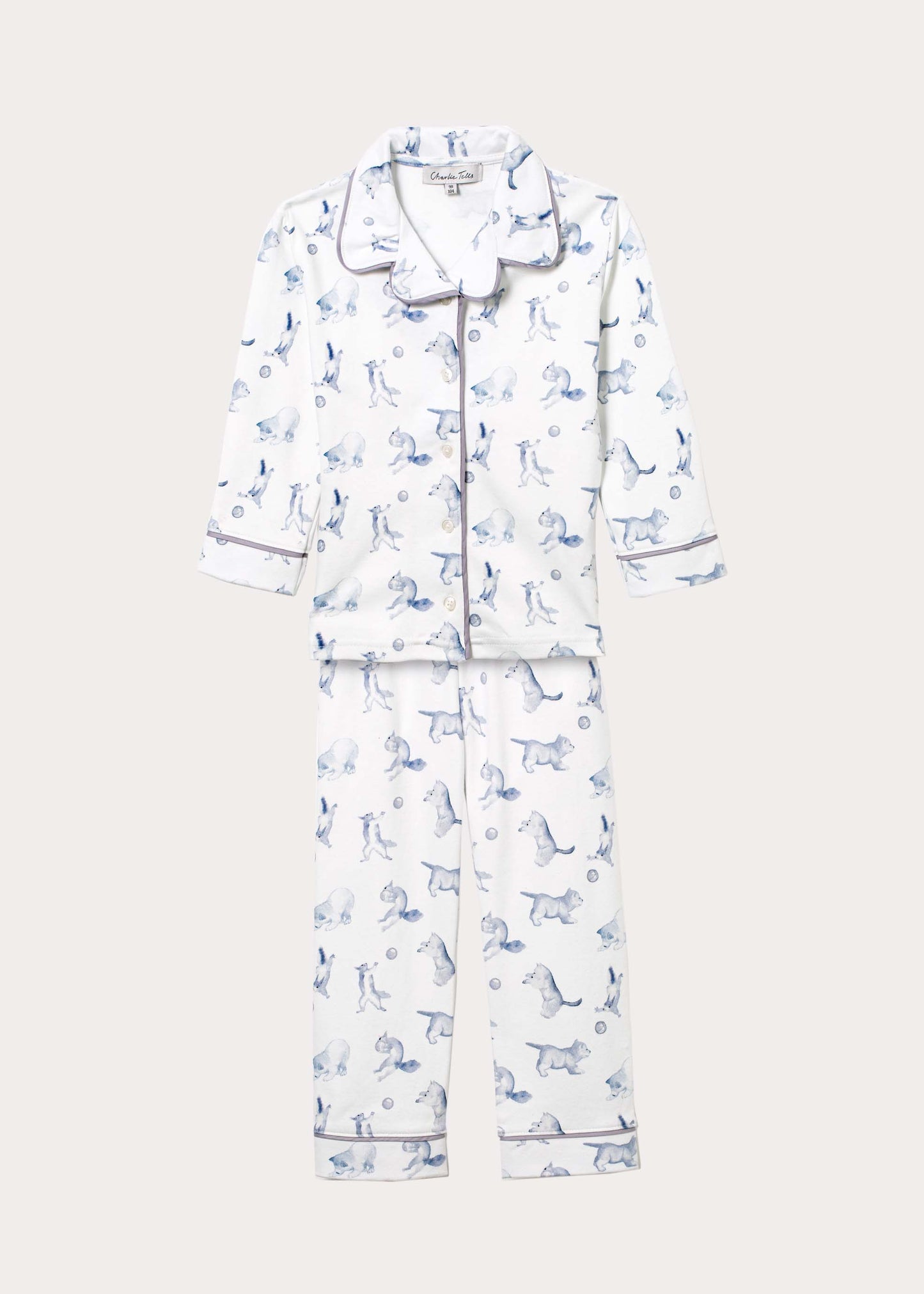 Pajamas in organic cotton