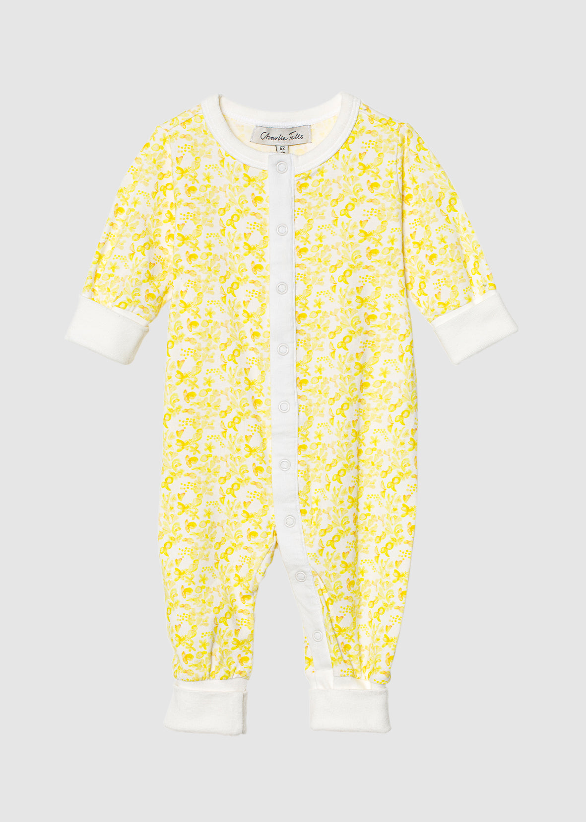 Babypyjamas med knappar