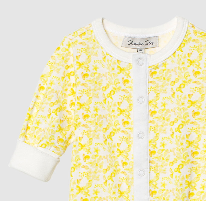 Babypyjamas med knappar Pyjamas baby