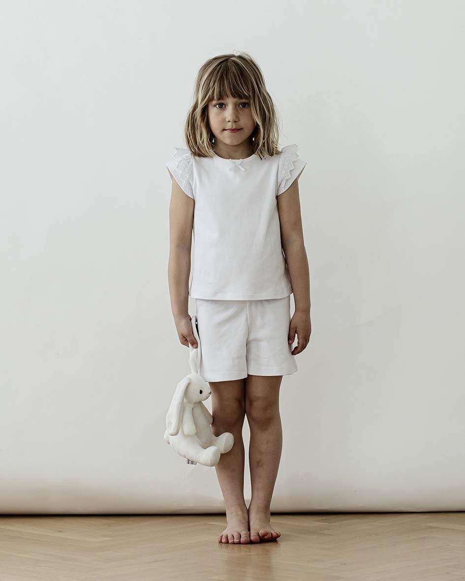 Kort pyjamasset i ekologisk bomull Pyjamas