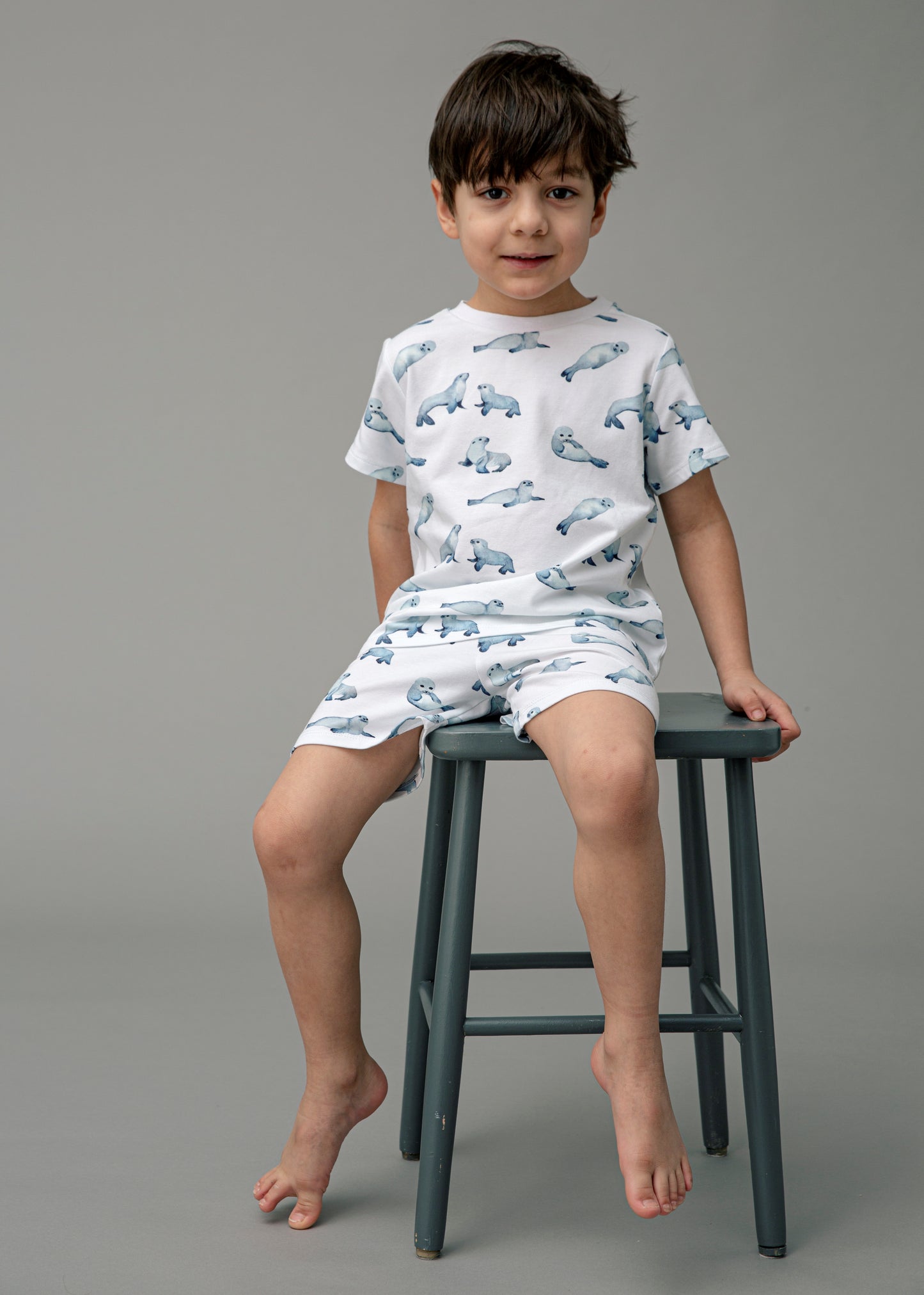 Kort pyjamasset i mjuk modalmix Pyjamas