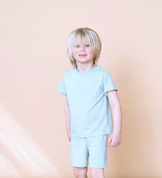 Kort pyjamasset i mjuk modalmix Pyjamas