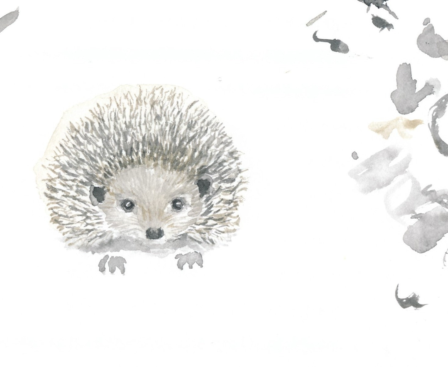 Pyjamas för baby i ekologisk bomull med igelkottar Pyjamas baby