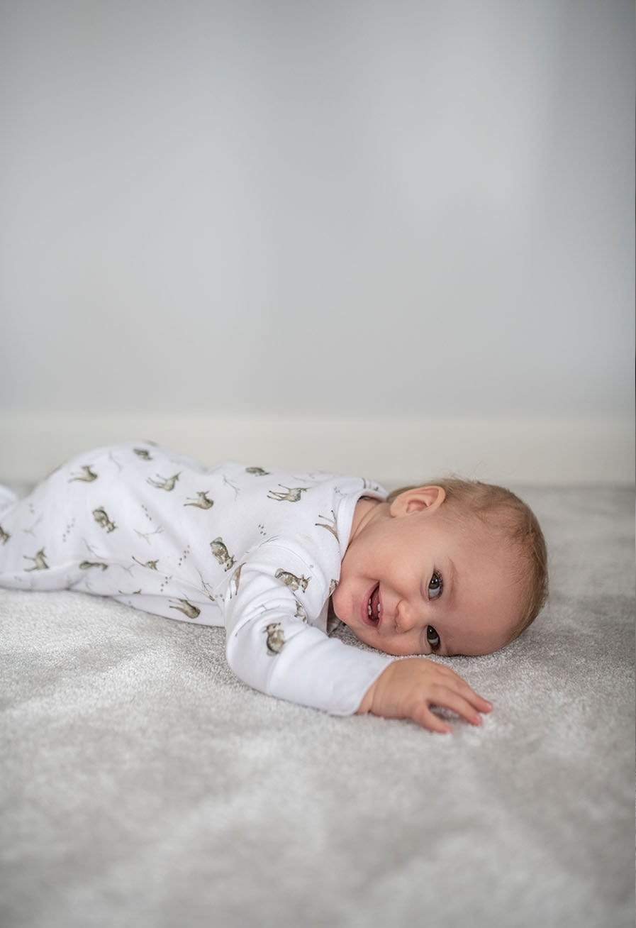 Pyjamas för baby med rådjur Pyjamas