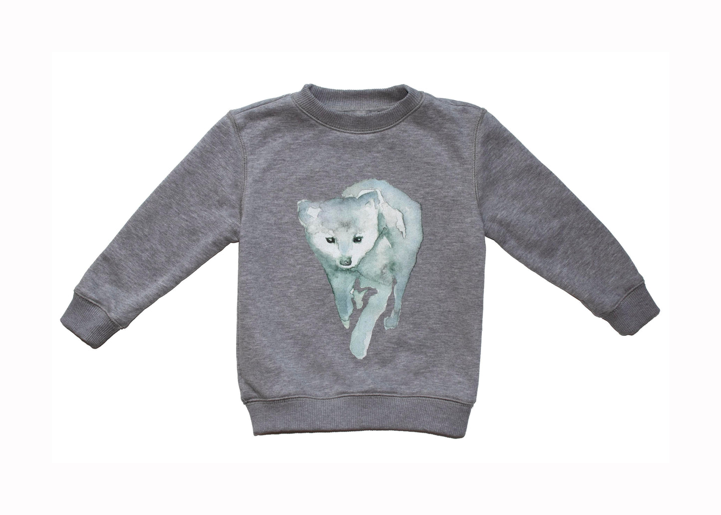 Sweatshirt med vargmotiv Sweatshirt