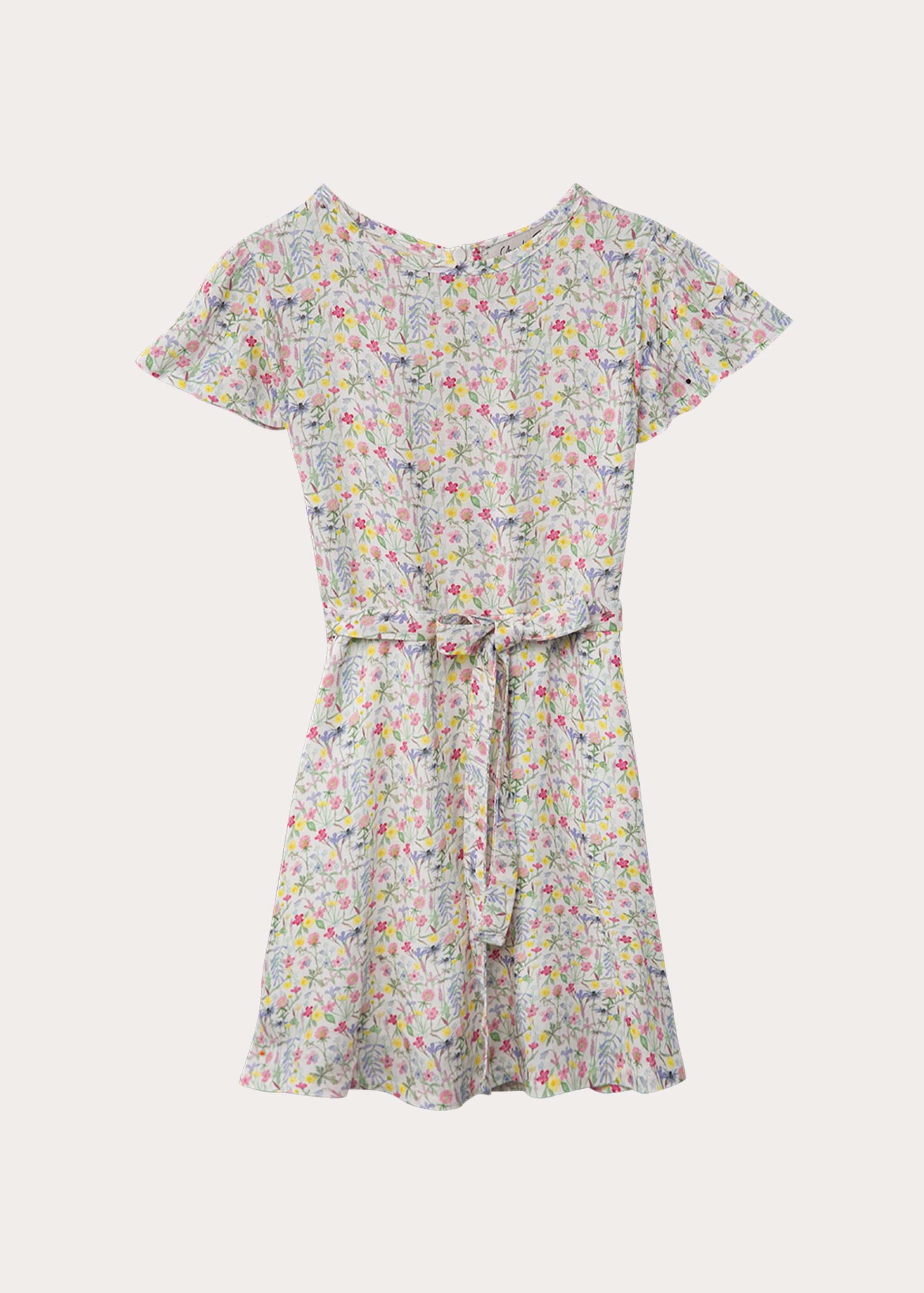 Vävd klänning i viscose